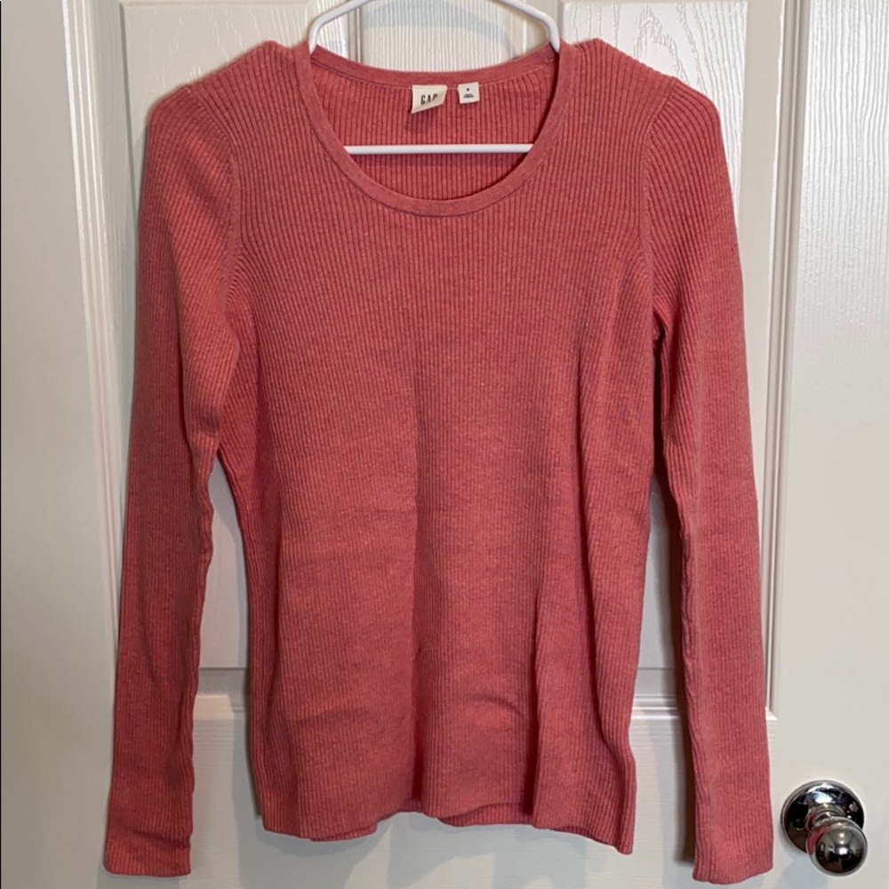 Gap ribbed crew neck sweater